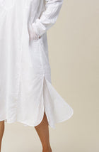 Cotton Voile Djellaba Dress