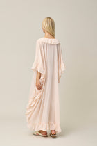 Cotton Voile Kaftan Dress
