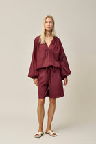 Cotton Voile Wide Shirt