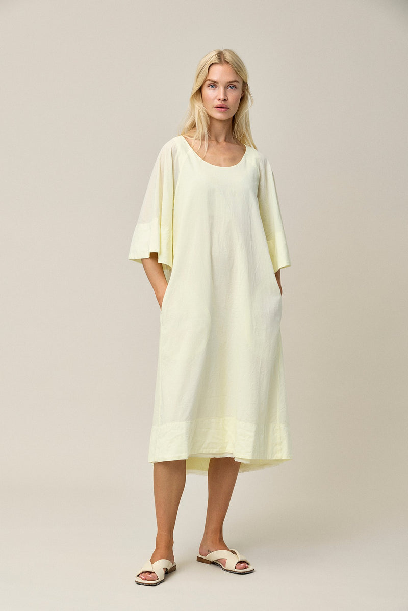 Cotton Voile Wing Dress