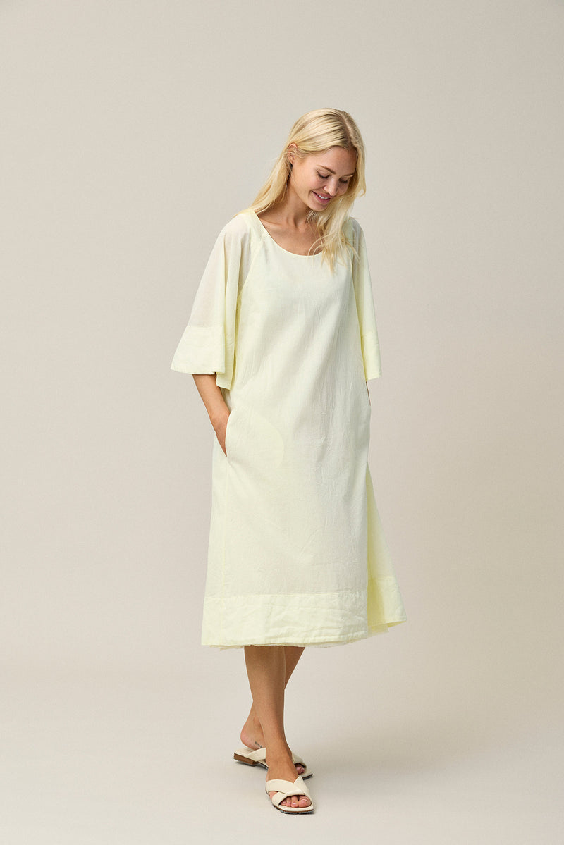 Cotton Voile Wing Dress