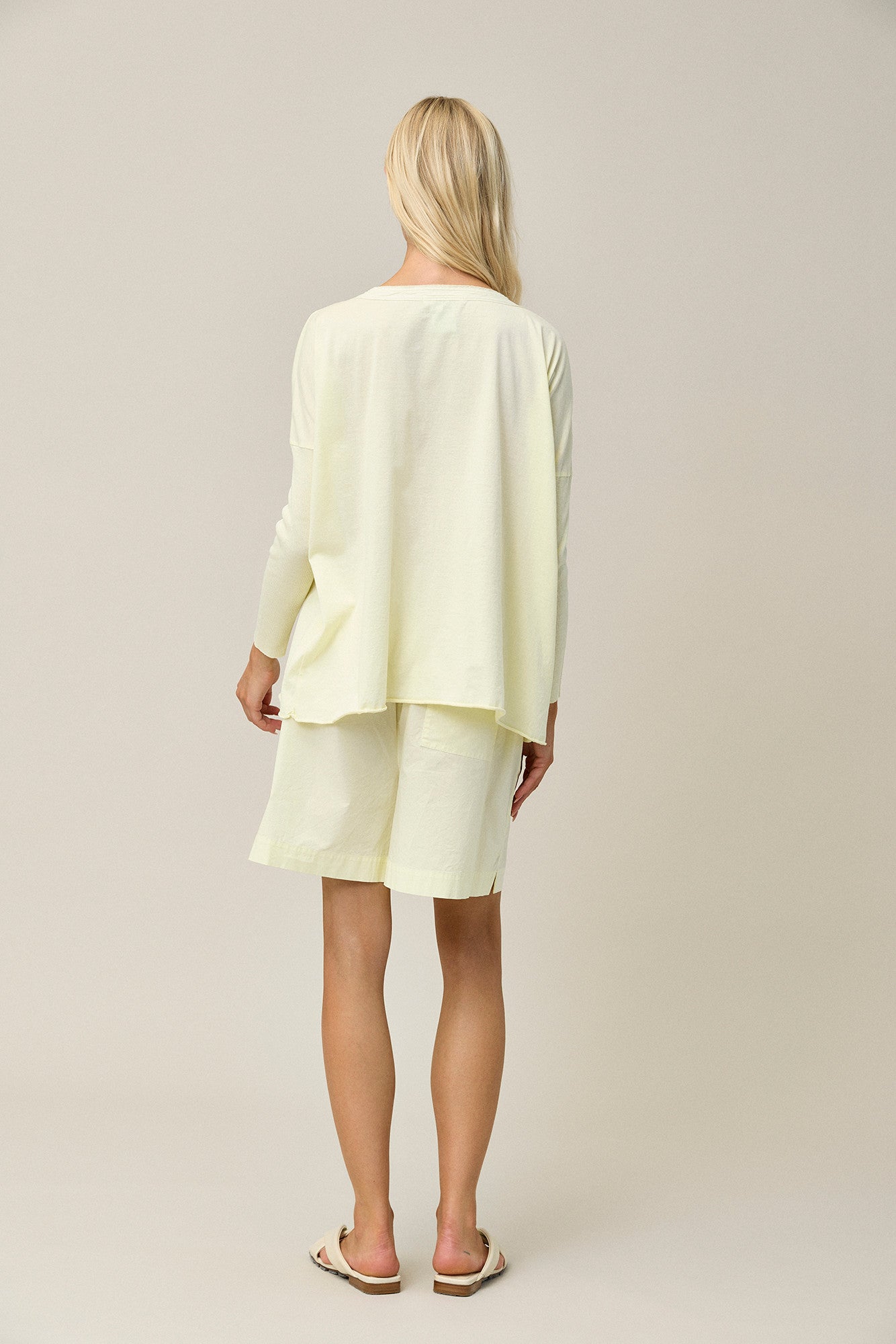 Cotton Jersey 3/4 Long Sleeve