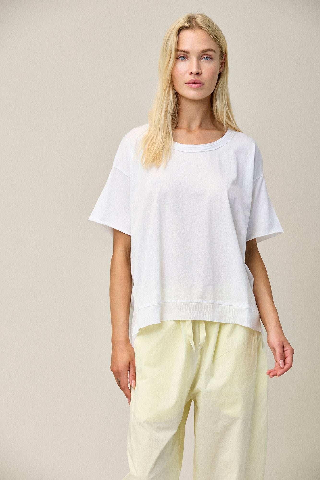 Cotton Jersey Boxy Tee