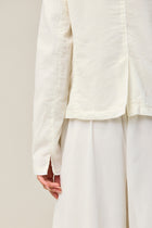Crepe Cotton Silk Blazer