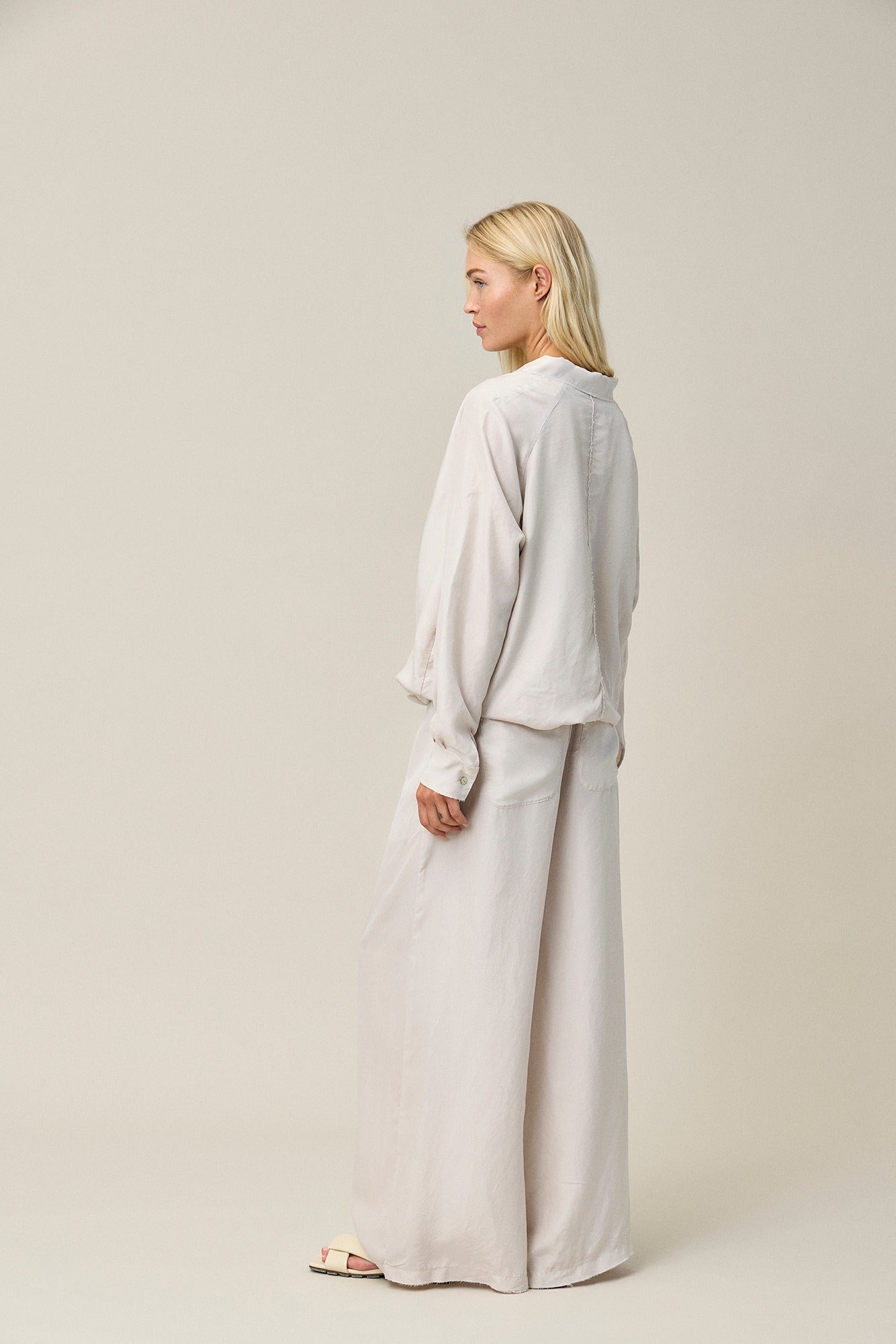 Silk Habotai Floaty Pants