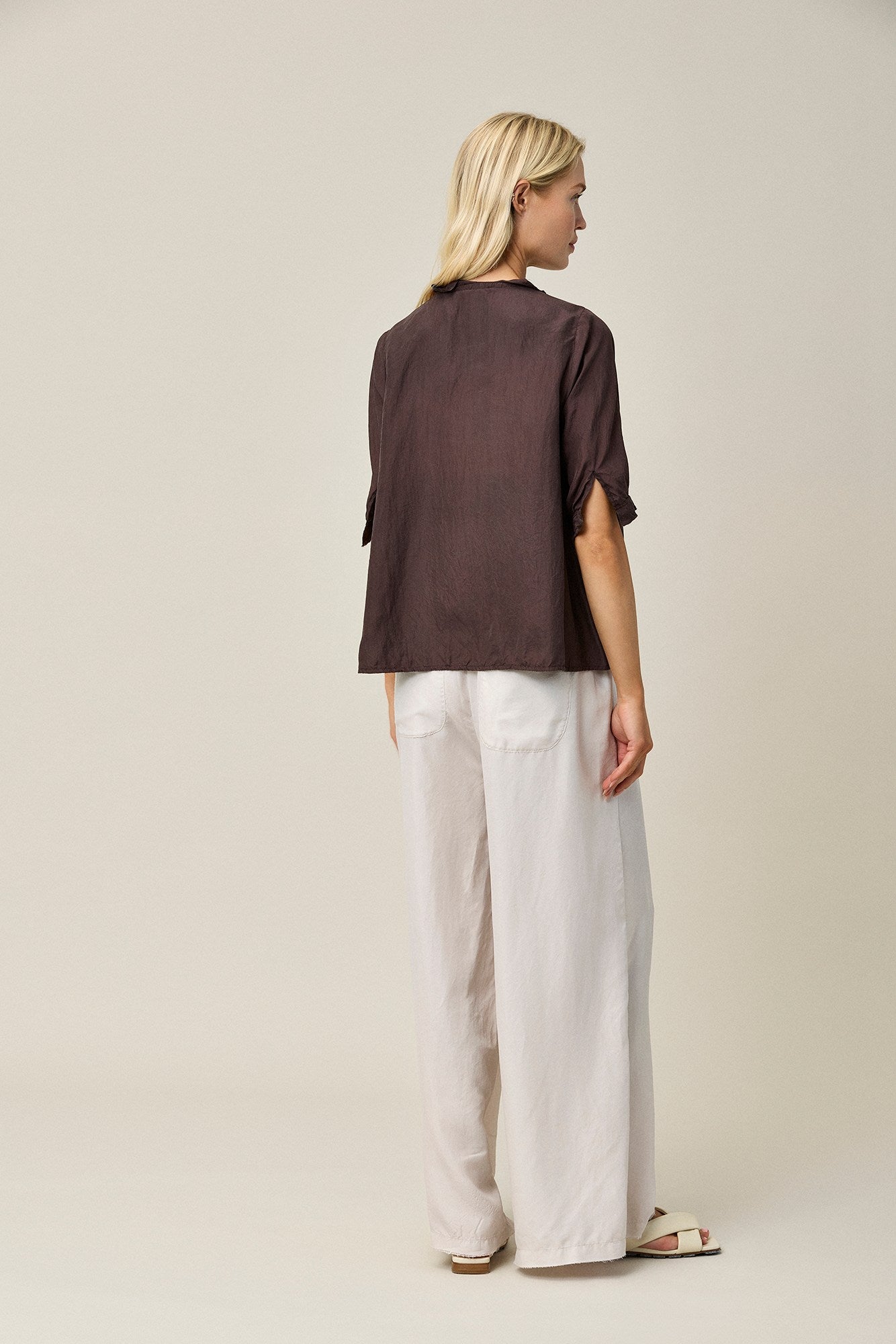 Silk Habotai Floaty Pants