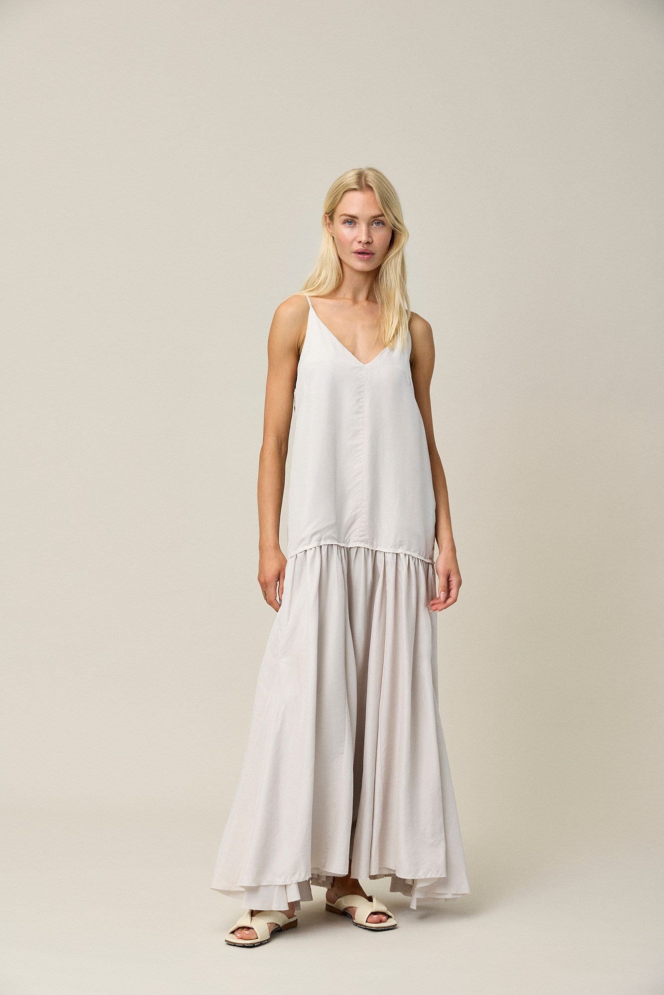 Silk Habotai Floaty Slip Dress