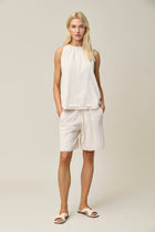 Linen Cotton Gauze Shorts