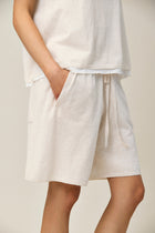 Linen Cotton Gauze Shorts