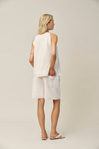 Linen Cotton Gauze Shorts