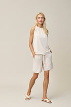 Linen Cotton Gauze Shorts