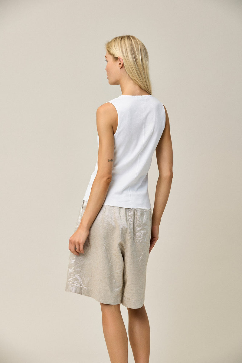 Cotton Rib Tank Top