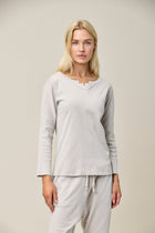 Cotton Rib 3/4 Sleeve