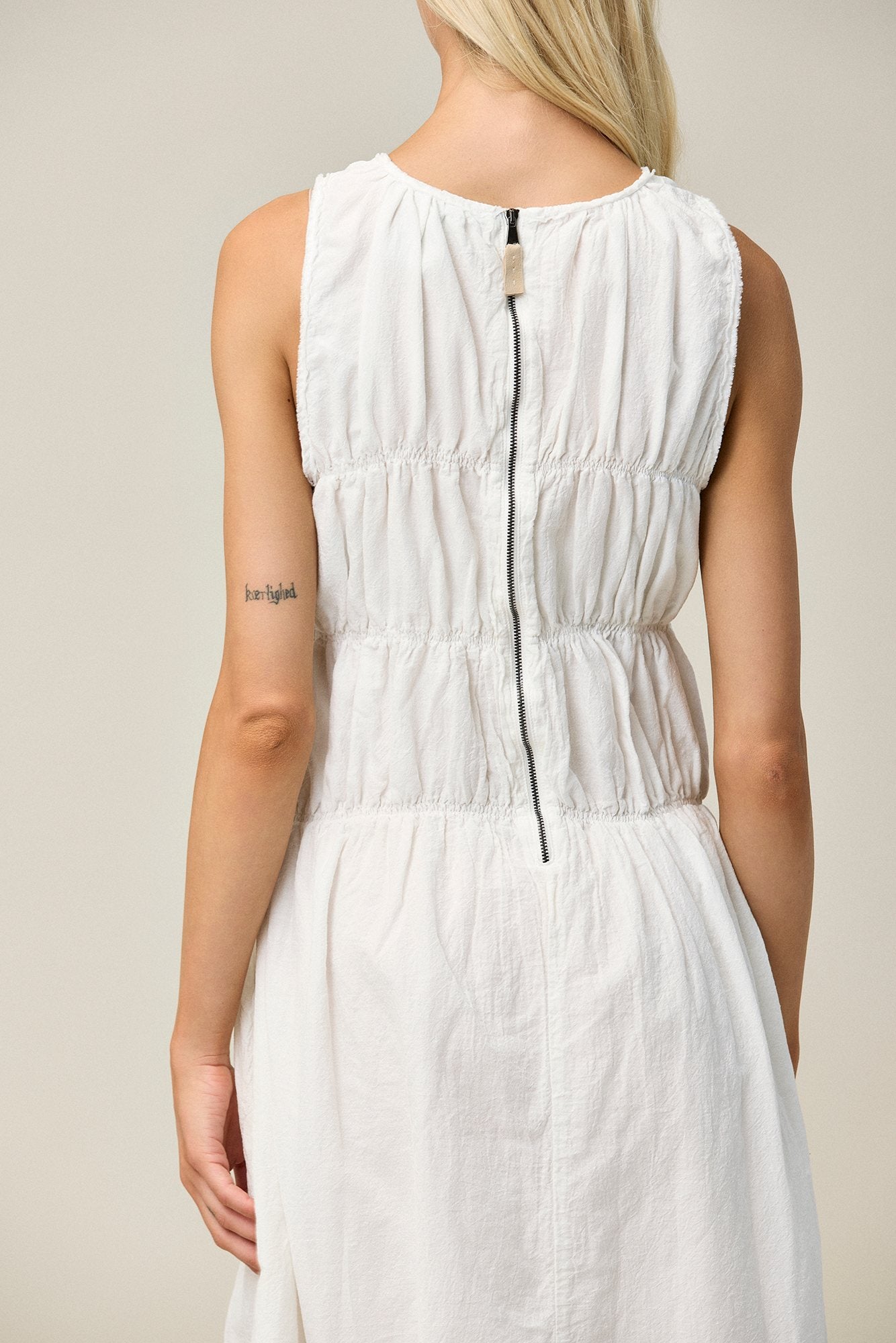 Light Crinkled Cotton Dress
