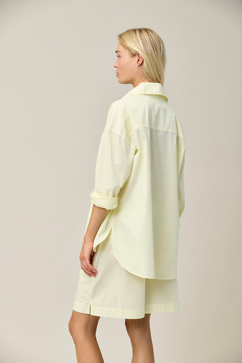 Crispy Cotton Stretch Shirt