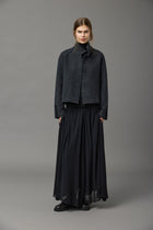 Silk Georgette Fluid Skirt