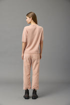 Soft Corduroy Cropped Pants