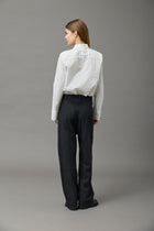 Light Wool Wide Pants