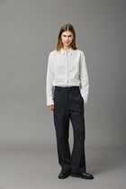 Light Wool Wide Pants
