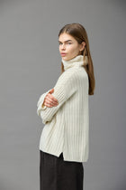 Check Wool Skirt