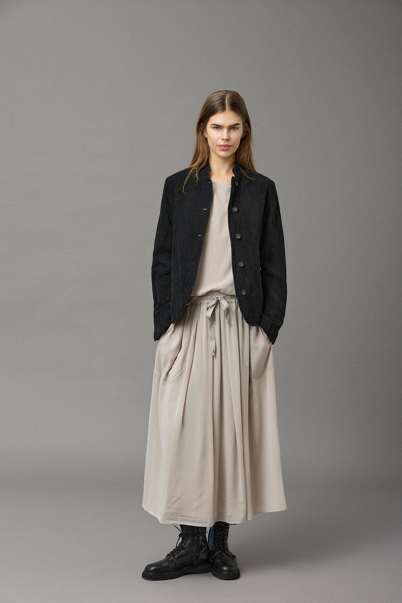 Silk Georgette Skirt