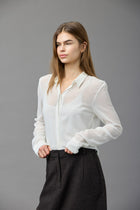 Check Wool Skirt
