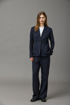 Check Wool Blazer