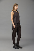 Basic Cotton Tapered Pants
