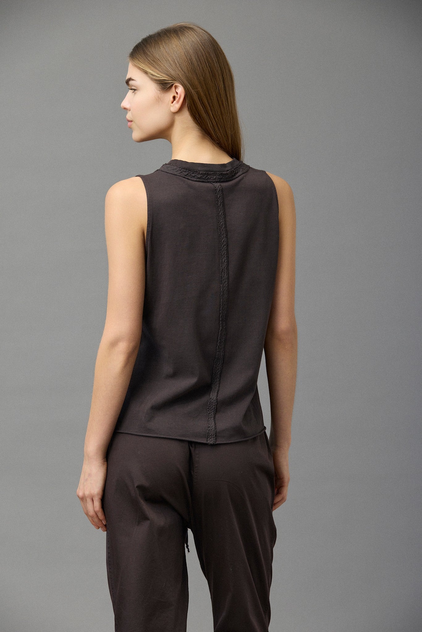 Basic Cotton Tapered Pants