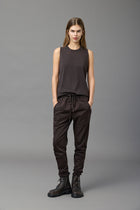 Basic Cotton Tapered Pants