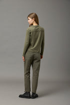 Washed Jersey Pocket Blouse