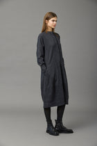 Cotton Herringbone Dress