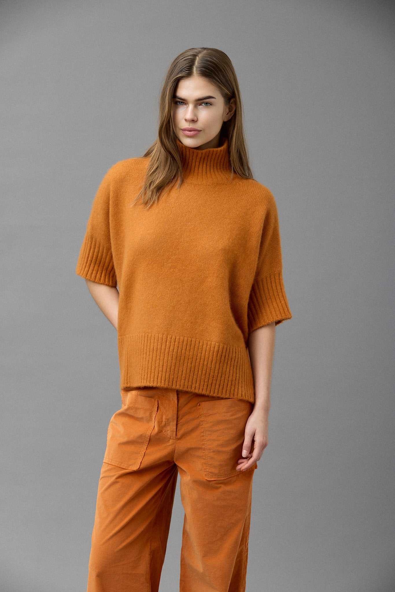 Cashmere Cotton Blouse Tee