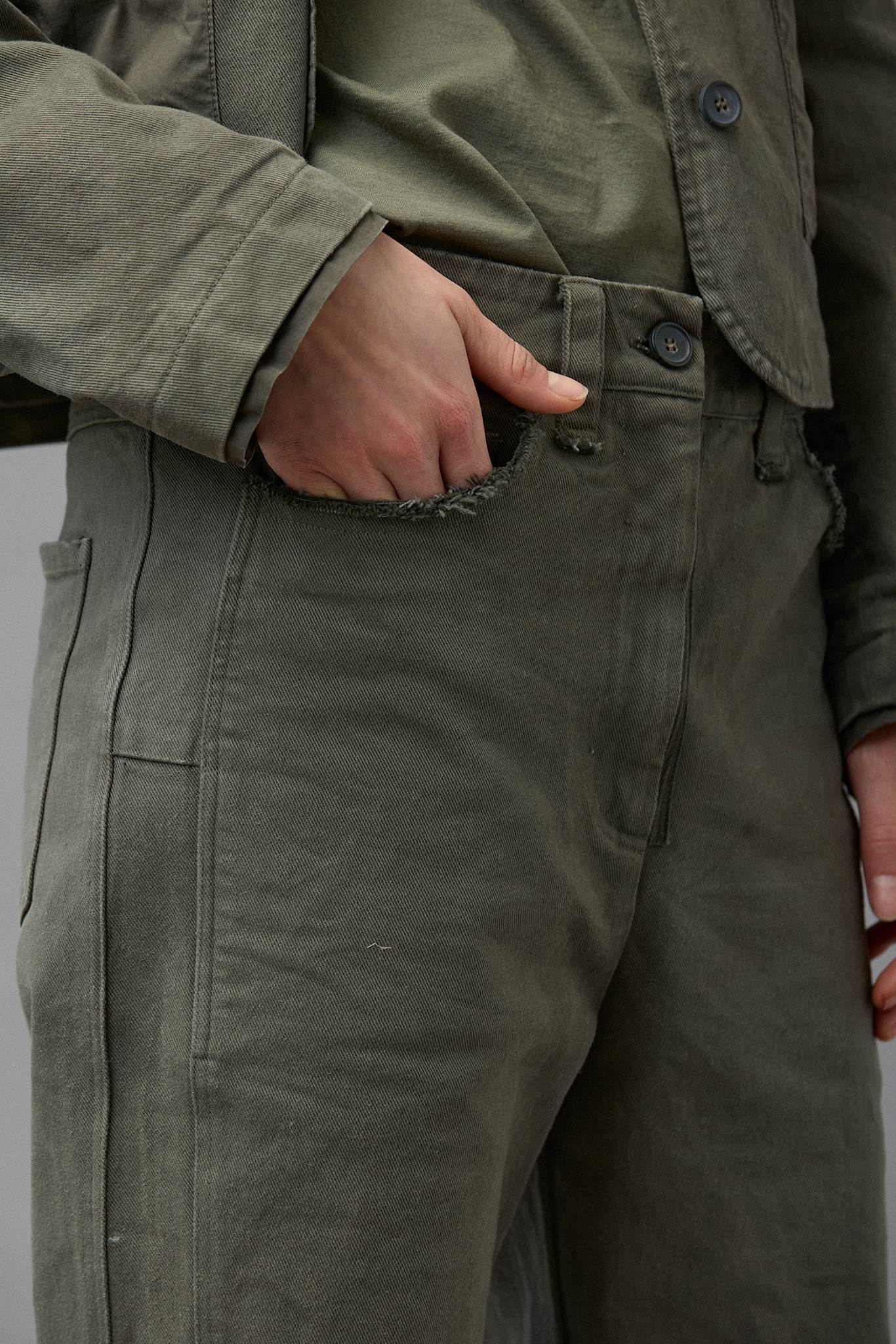 Cotton Twill Jeans