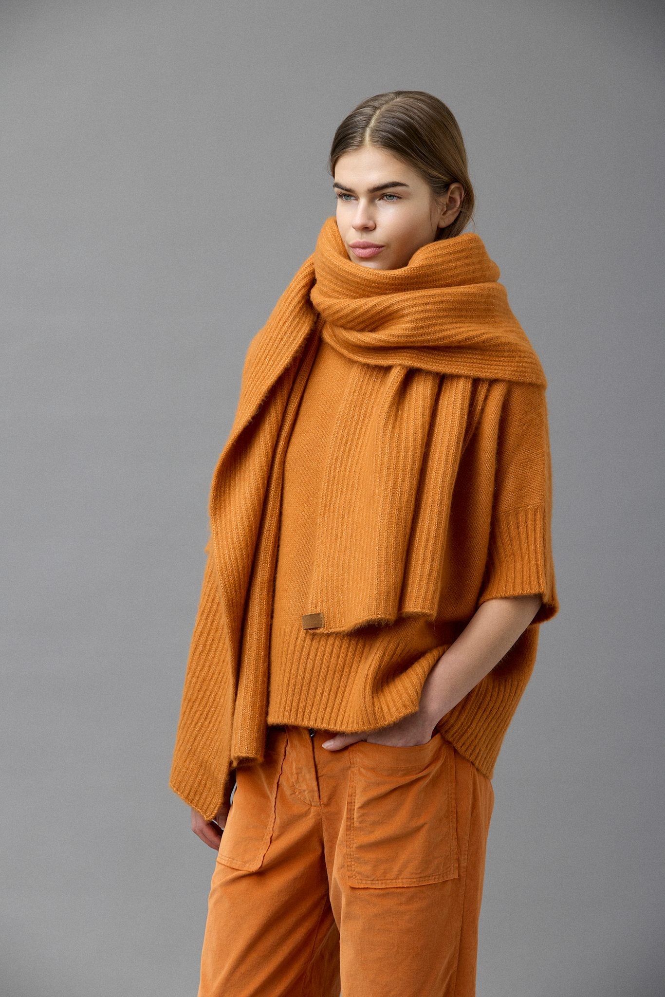 Cashmere Cotton Scarf