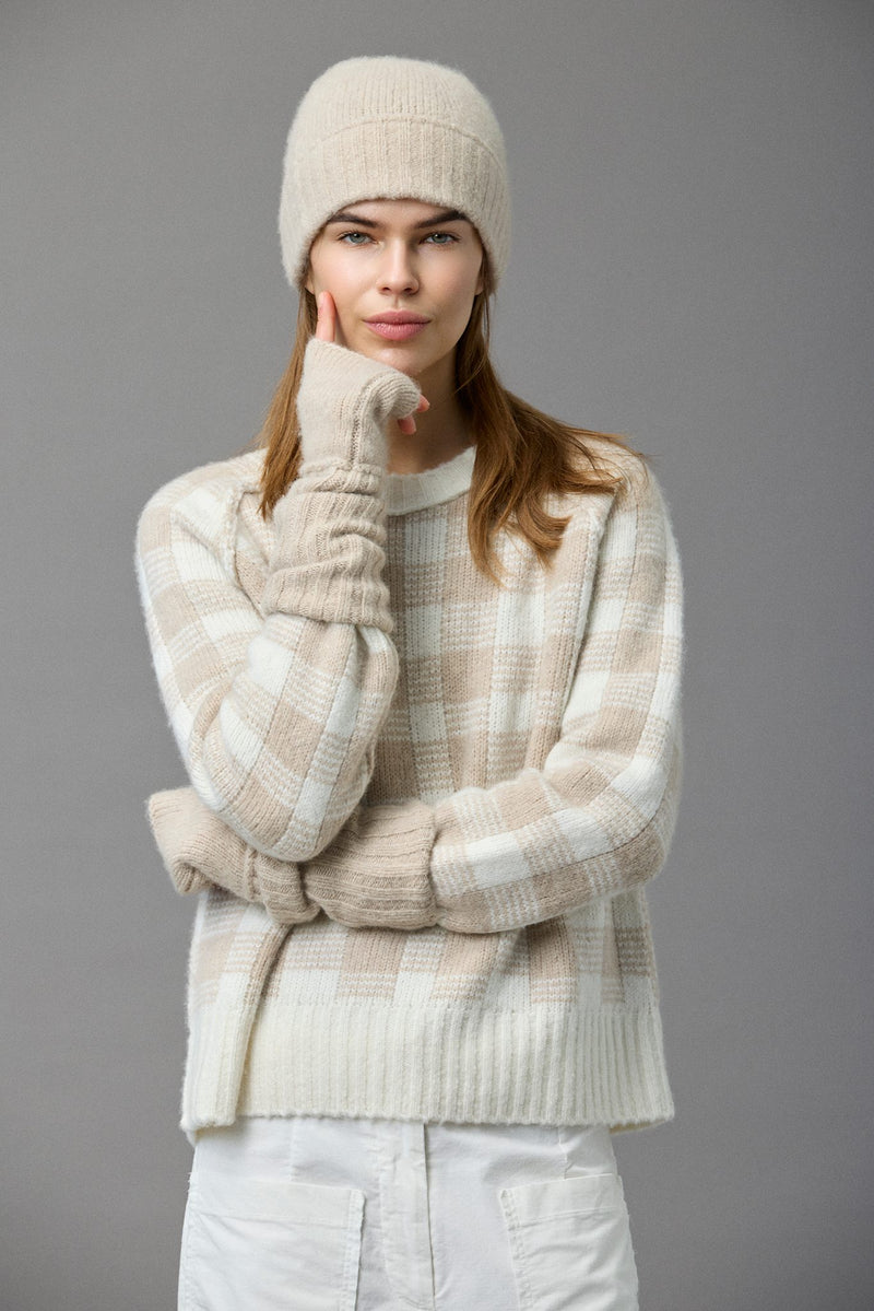 3 GG Cashmere Beanie