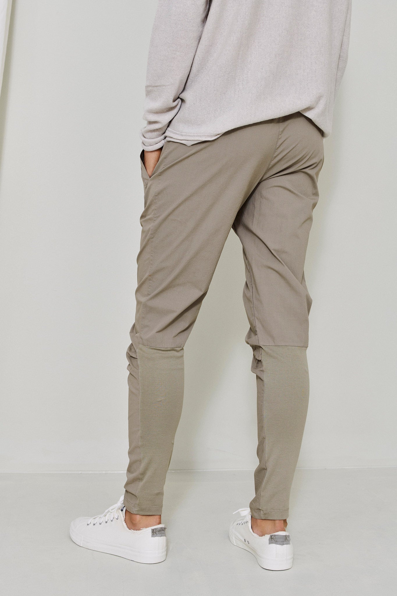 Cotton Tapered Pants